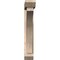 Ekena Millwork Thorton Slat Smooth Bracket w/ Offset Brace, Douglas Fir, 5 1/2"W x 30"D x 34"H BKT0604X30X34THR06SDF - alternate 4